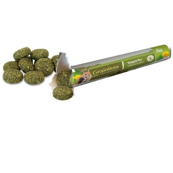 JR Farm Grainless VeggieTos Løvetann 25g