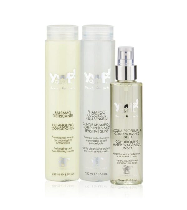 YUUP! Puppy Kit Shampo, Conditioner & spray