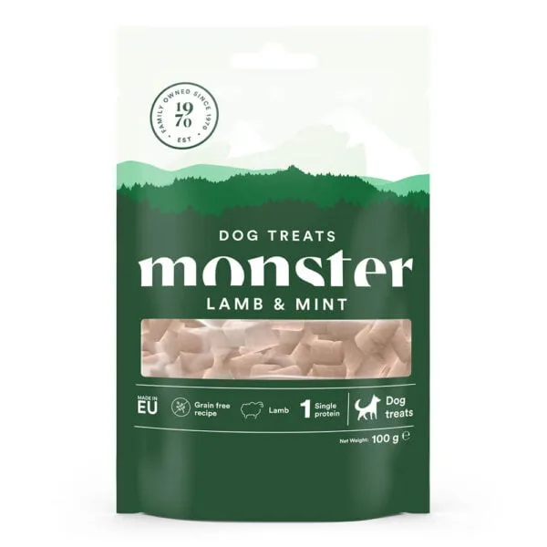 Monster Dog Baked Treats Lamb 100g
