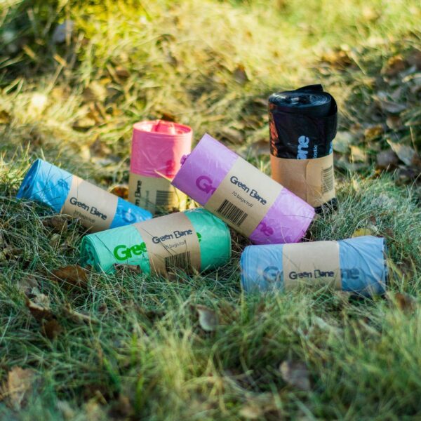 Green Bone hundeposer miks store 70 stk
