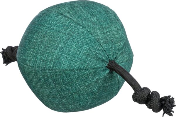 Hundeleke Ball CityStyle stoff m/tau ø14x34cm