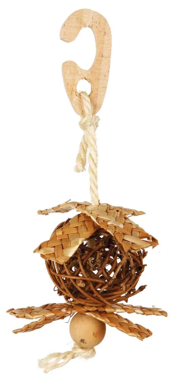 Trixie Natural Living m/ball og bjelle 18cm