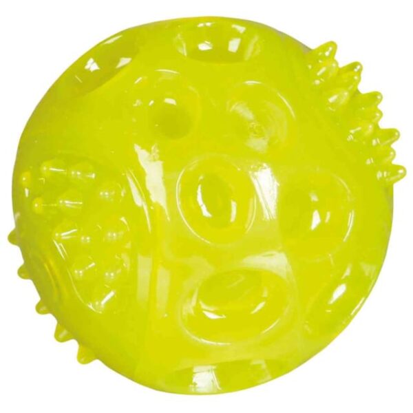 Hundeleke Blinkende Ball TPR Gummi ø6cm