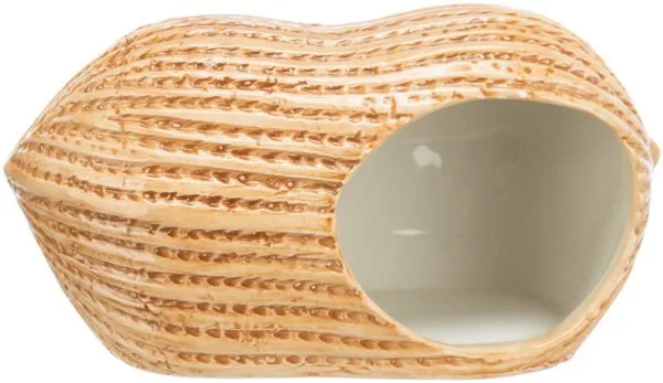 Hamsterhus i Keramikk Peanutt 17x8x8cm