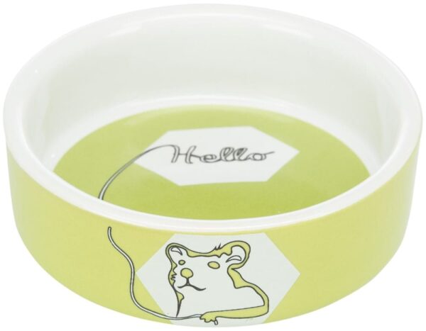 Keramikkskål Hamster "Hello Comic" 90ml/ø8cm