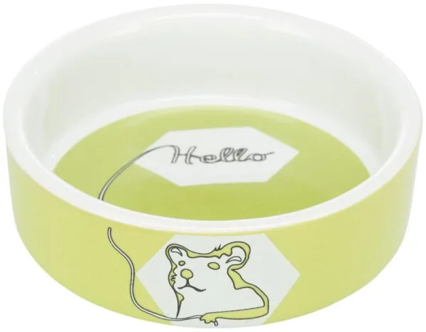 Keramikkskål Hamster "Hello Comic" 90ml/ø8cm