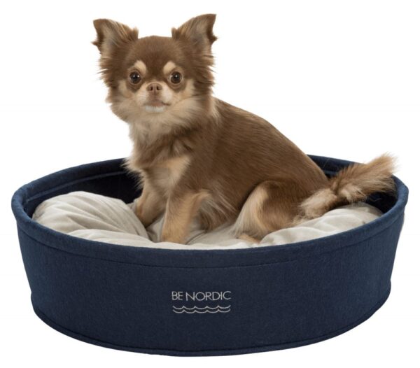 Hunde-/katteseng Be Nordic Filt blå ø45cm