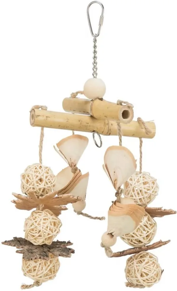 Fugleleke Bambus, Rotting og Trebiter til oppheng 31cm