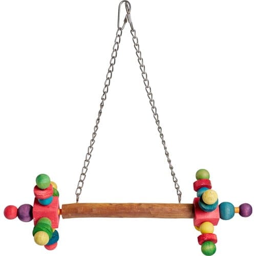 Companion Fugleleke Huske i tre m/trekuler 33x34cm