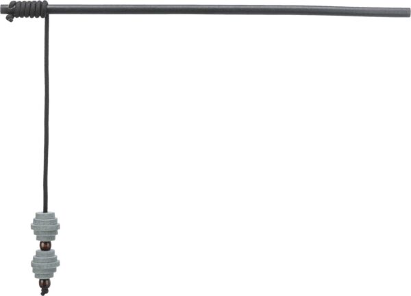 Katteleke Fiskestang CityStyle filt/tre m/baller 40cm