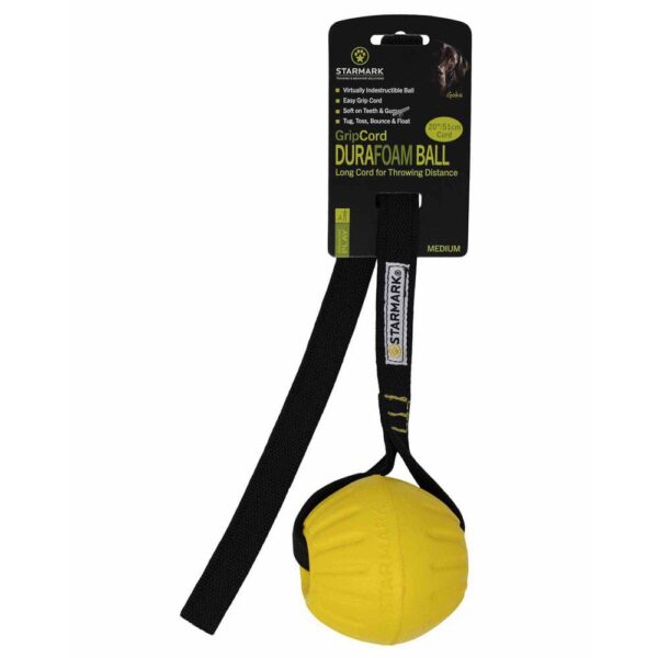 Starmark Durafoam ball m/gripcoard lang M 7x7x60cm