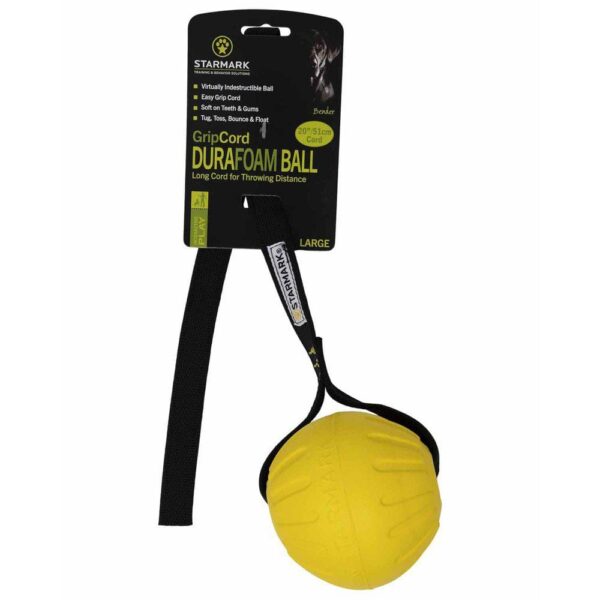 Starmark Durafoam ball m/gripcoard lang M/L 9x9x63cm