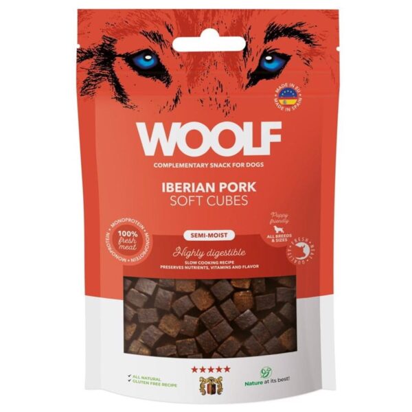Woolf Soft Cubes Iberian Pork 100g