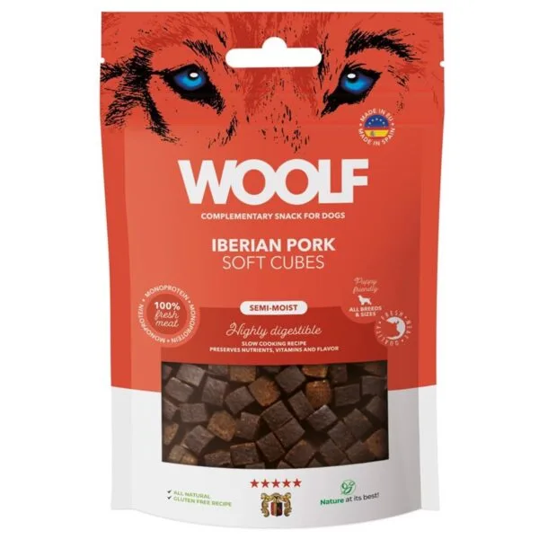 Woolf Soft Cubes Iberian Pork 100g