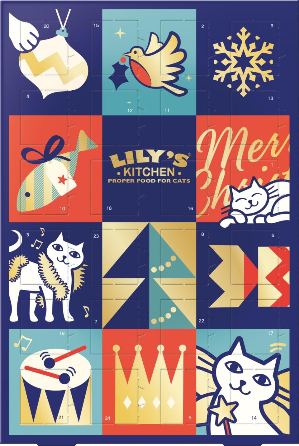 Lilys Kitchen Christmas Julekalender katt 42g HCPet