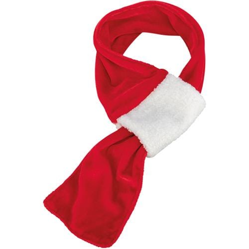 Juleskjerf rød flanell 50cm