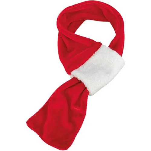 Juleskjerf rød flanell 50cm