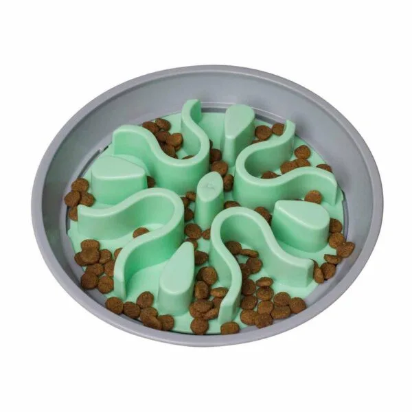 Oh Fun Feeder Wooble Slow-bowl skål mint 23x8cm