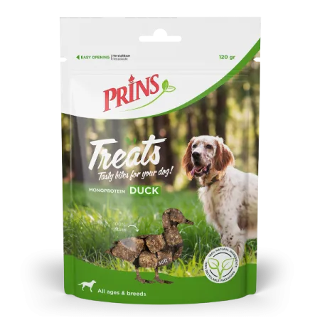 Prins Treats snack dog Duck 120g