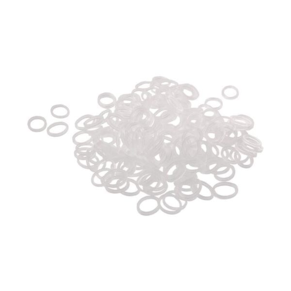 Artero strikk i transparent silikon 9mm 700stk