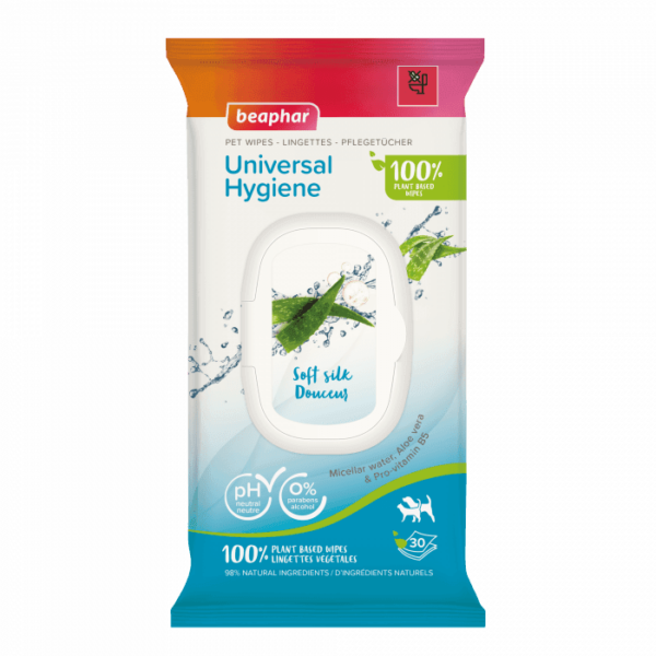 Beaphar Våtservietter universal 30pk