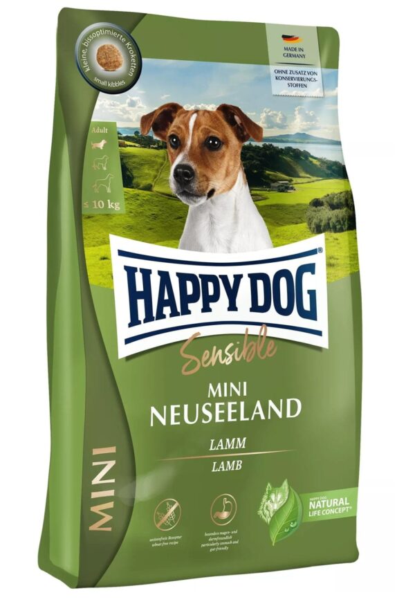 Happy Dog Sensitive mini New Zealand m/lam 800g