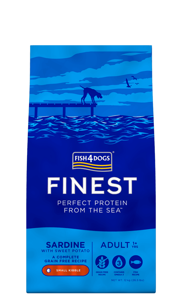 Fish4Dogs Sardine Adult Small Kibble 6kg