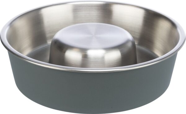 Hundeskål rustfri Slow Feed Labyrint 1,4L ø21cm