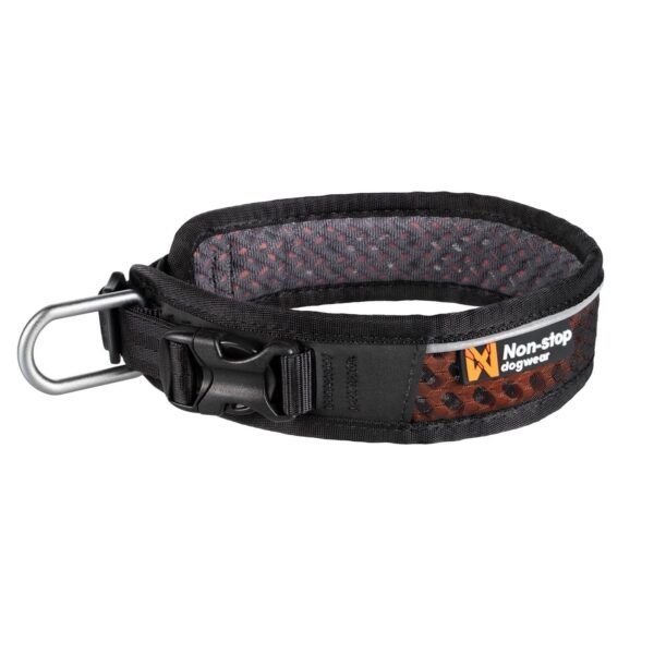 Non-Stop Dogwear Rock justerbart halsbånd S