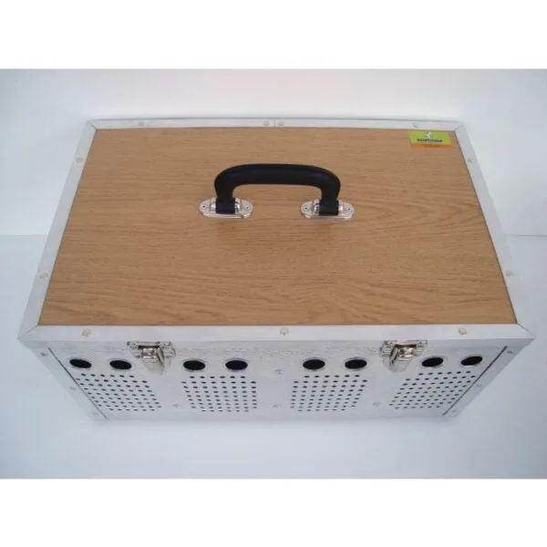 Transportkasse aluminium 4-roms 31x46x23cm