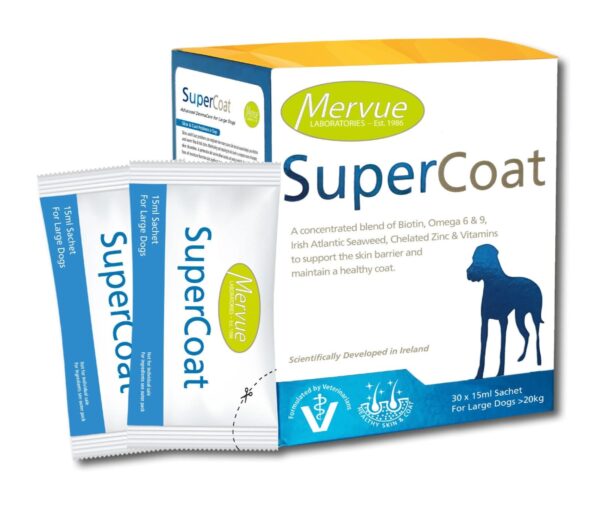 Supercoat Pasta til store hunder 30x15ml
