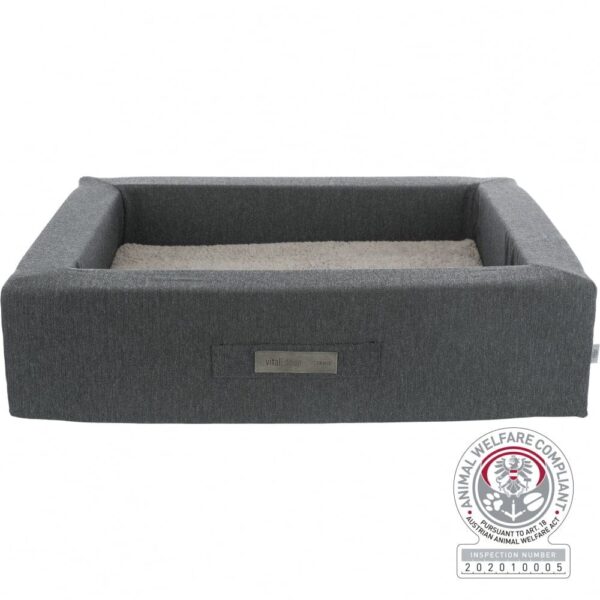 Hundeseng Bendson Vital 100x80cm Mørk Grå/Lys Grå