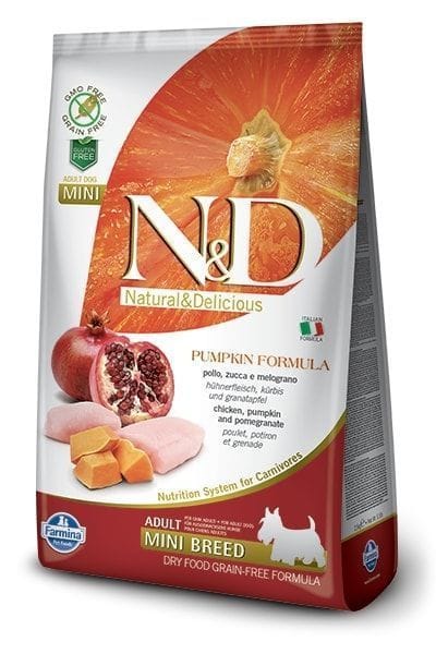 Farmina N&D Dog Pumpkin Chicken & Pomegranate Adult Mini 2,5kg