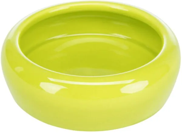 Keramikkskål m/sølekant 100ml ø9cm