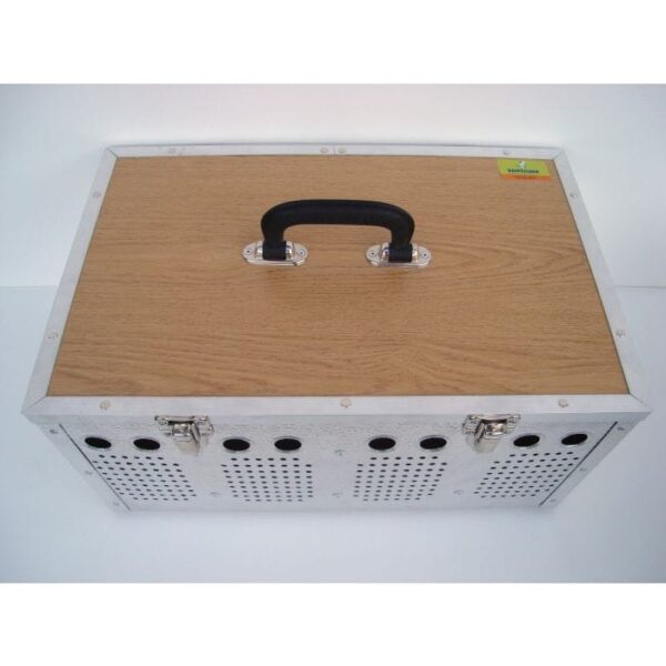 Transportkasse aluminium 8-roms 31x46x46cm