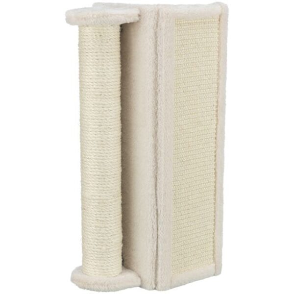 Klorebrett hjørne m/klorestokk beige 15x50x15cm, ø7cm
