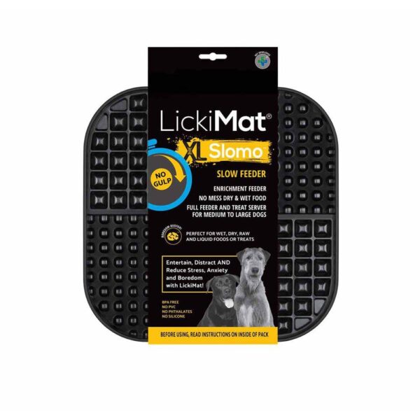 Lickimat Slomo XL Svart