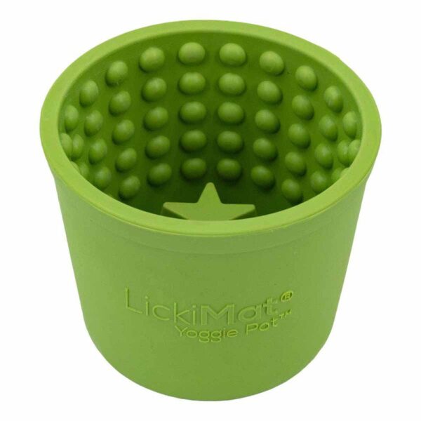 Lickimat Yoggie Pot grønn