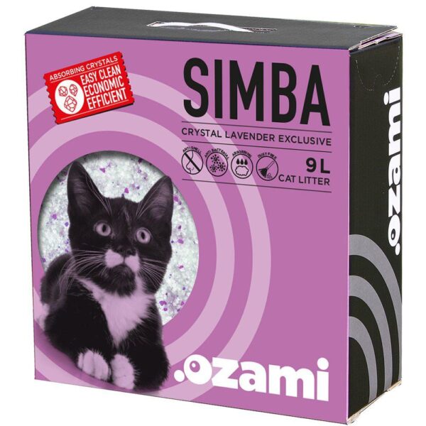 Ozami Kattesand Simba Crystal Lavendel Exclusive 9L