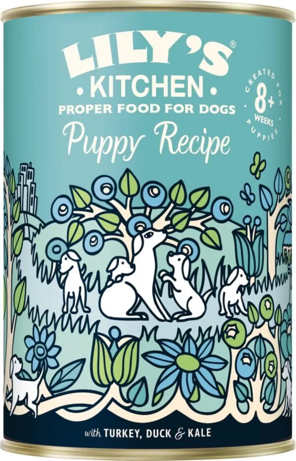 Lilys Kitchen Puppy Recipe Turkey & Duck 400g