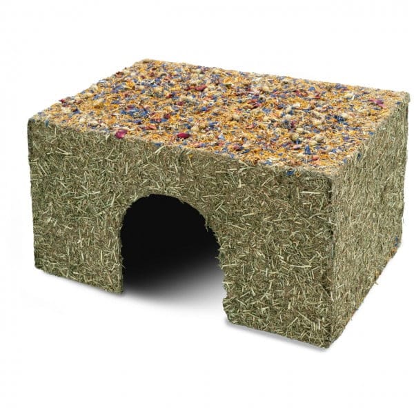JR Farm Høyhus m/blomstertak 27x18x17cm