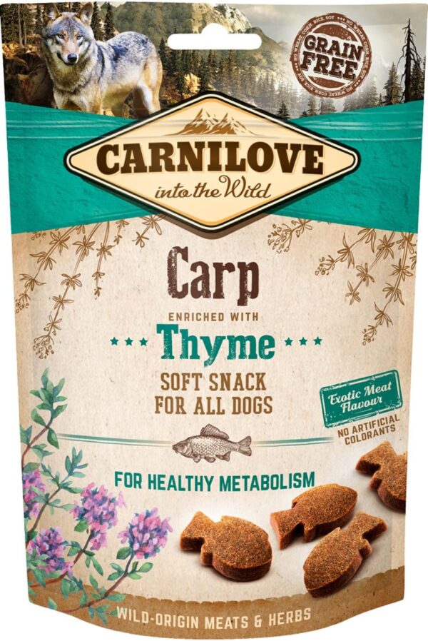 Carnilove Semi Moist snack karpe 200g