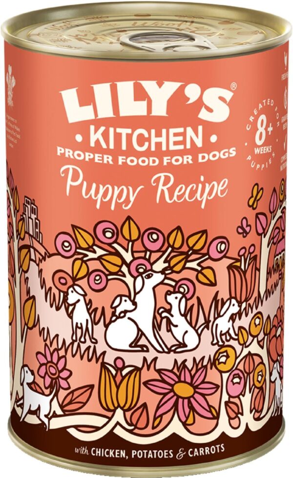 Lilys Kitchen Puppy Recipe Chicken 400g