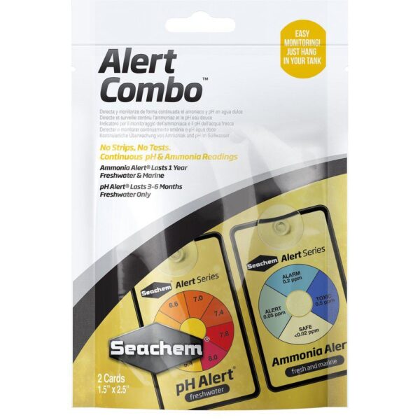 Seachem Alert Combo pack 6 months pH/Ammonia