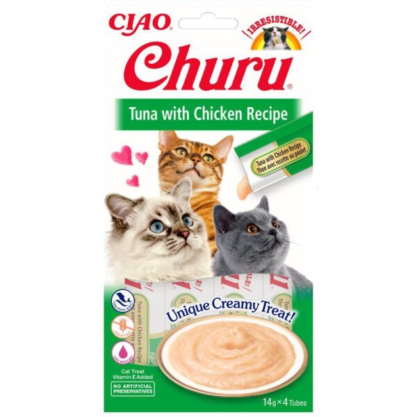 Churu Cat Tuna with Chicken 4stk