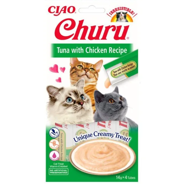 Churu Cat Tuna with Chicken 4stk