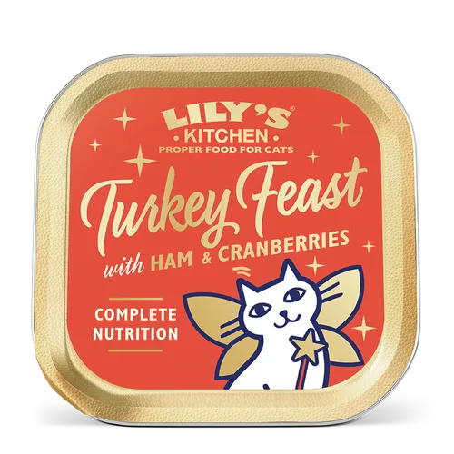 Lilys Kitchen Christmas Turkey & Ham Feast 85g