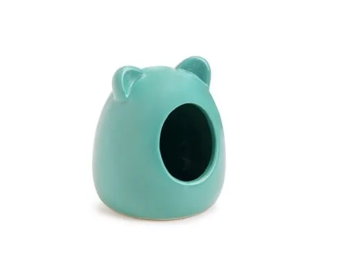 Beeztees Hamsterhus Keramikk 9x9x11cm