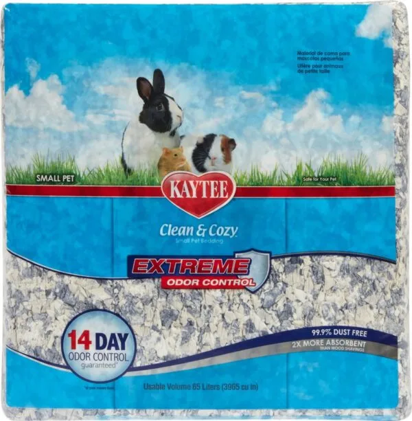 Kaytee Clean & Cosy Extreme Odor Control Papirstrø 65L