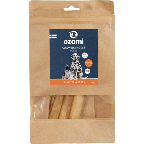 Ozami Premium Chewing Rolls Puppy 18cm 3pk